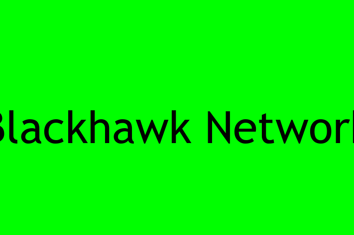 IT Company Blackhawk Network