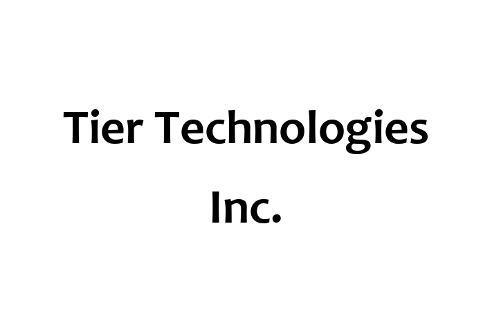 Software Solutions Provider Tier Technologies Inc.