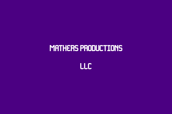 Software Solutions Provider Mathers Productions llc