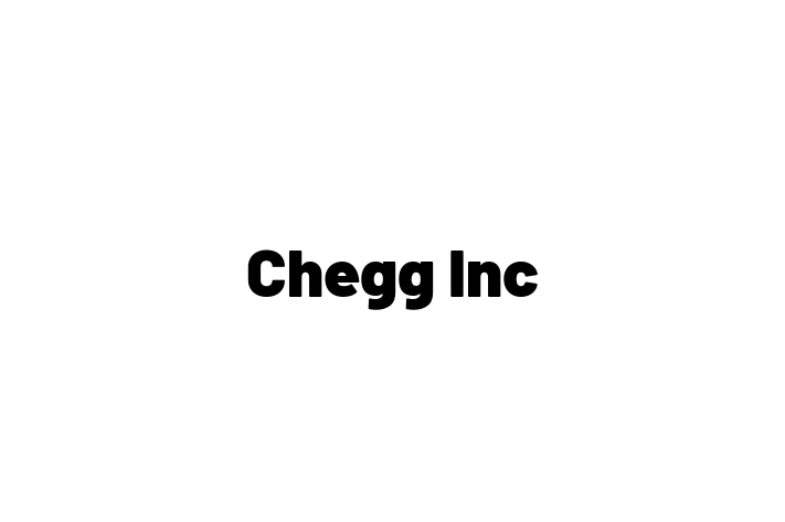 Software Firm Chegg Inc