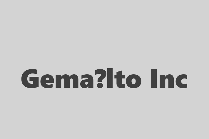 Software House Gemalto Inc