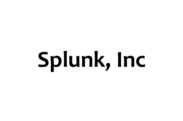 Digital Solutions Provider Splunk Inc