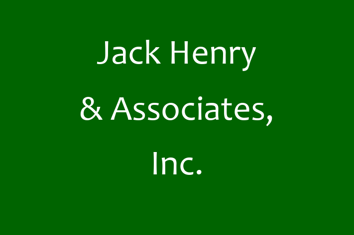 Software Engineering Company Jack Henry Associates Inc.