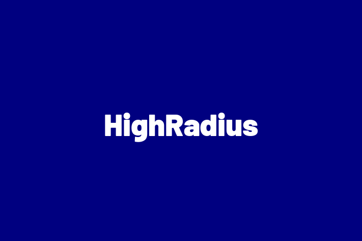 Application Development Company HighRadius