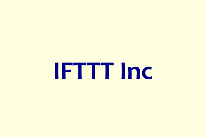 Software Firm IFTTT Inc