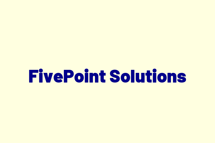 IT Company FivePoint Solutions