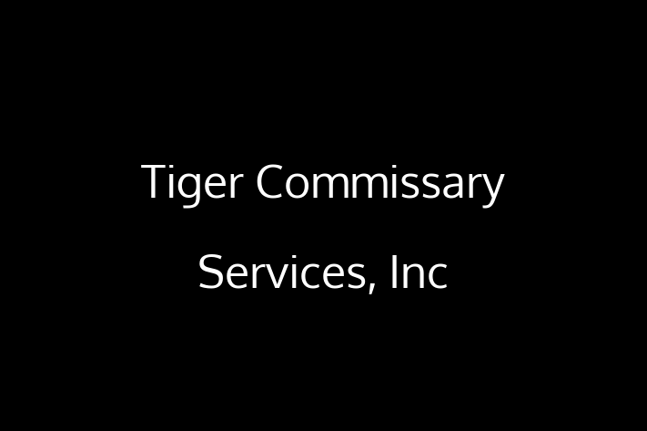 Software Consultancy Tiger Commissary Services Inc