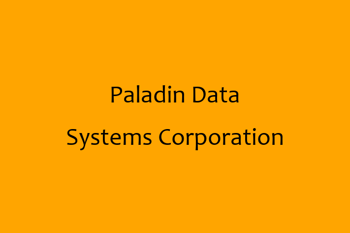 Software Services Company Paladin Data Systems Corporation