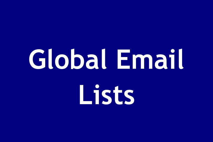 Software Development Company Global Email Lists