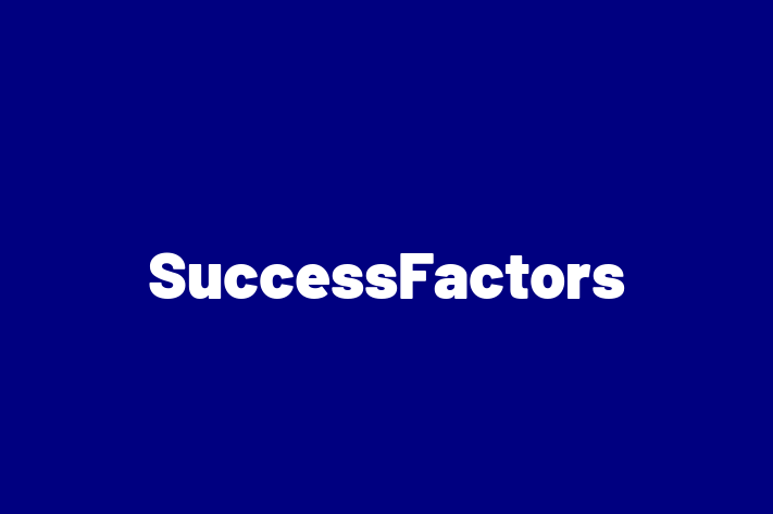 Software Services Company SuccessFactors