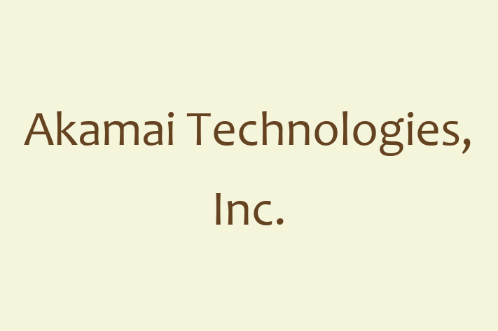 IT Company Akamai Technologies Inc.