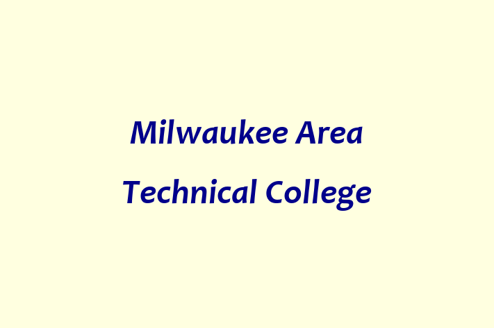 Employee Relations Milwaukee Area Technical College