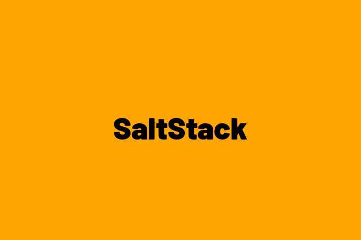 Software Solutions Provider SaltStack