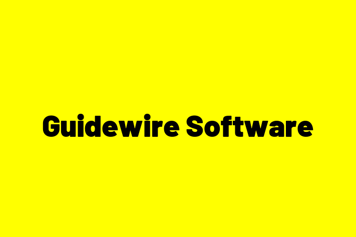 Software Engineering Company Guidewire Software