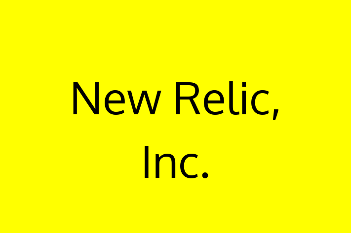 Software Firm New Relic Inc.