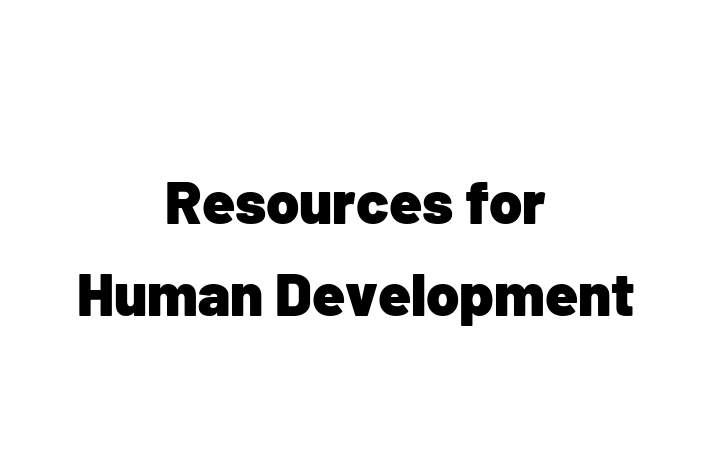 Staff Management Resources for Human Development