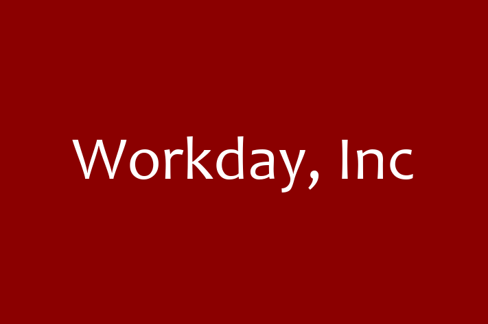 Software Solutions Provider Workday Inc