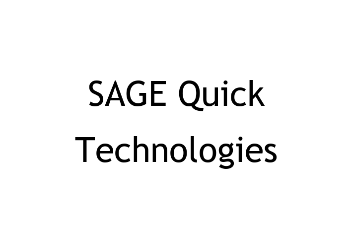 Software Development Company SAGE Quick Technologies