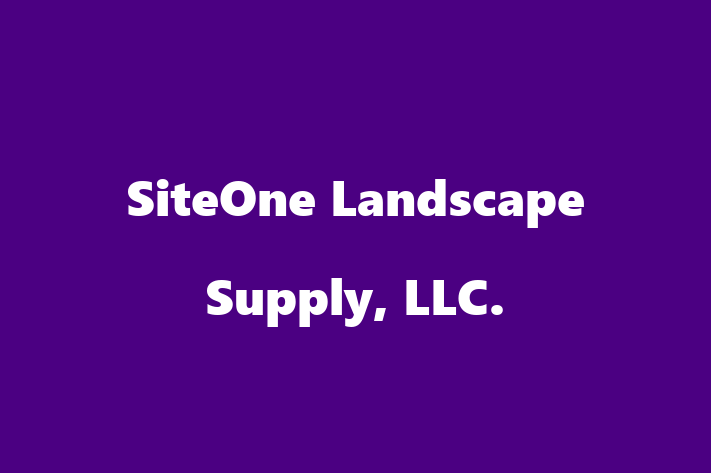 Personnel Management SiteOne Landscape Supply LLC.