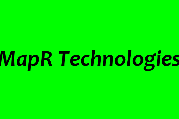 Software Engineering Company MapR Technologies