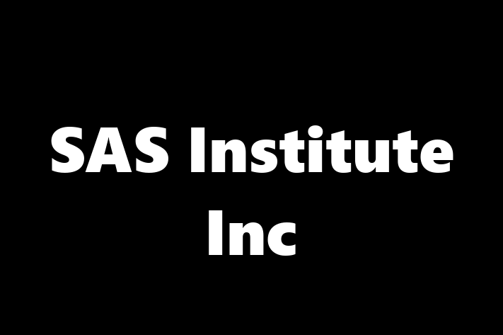 Software Development Company SAS Institute Inc