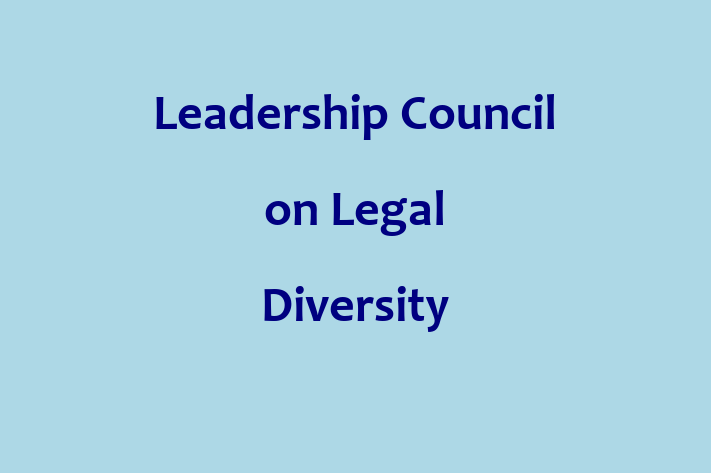 Software House Leadership Council on Legal Diversity