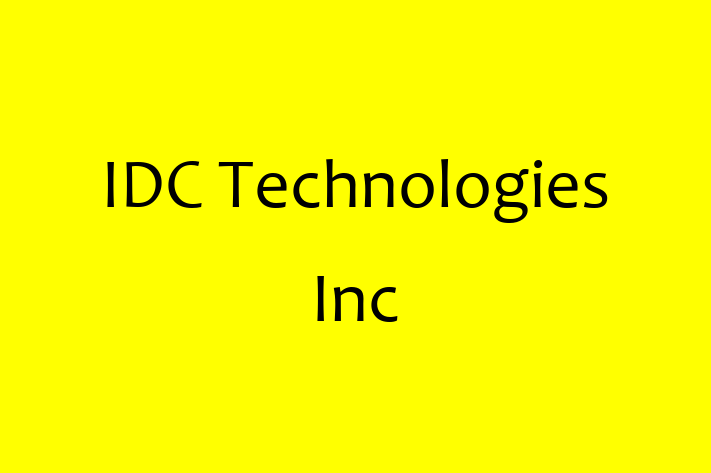 Software Firm IDC Technologies Inc