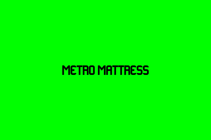 Human Resource Management Metro Mattress