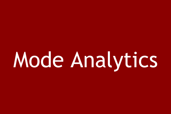 Tech Solutions Company Mode Analytics