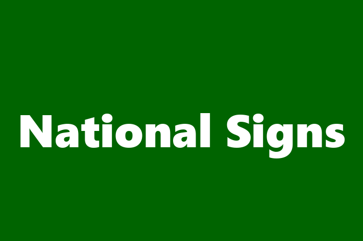 Software Development Company National Signs