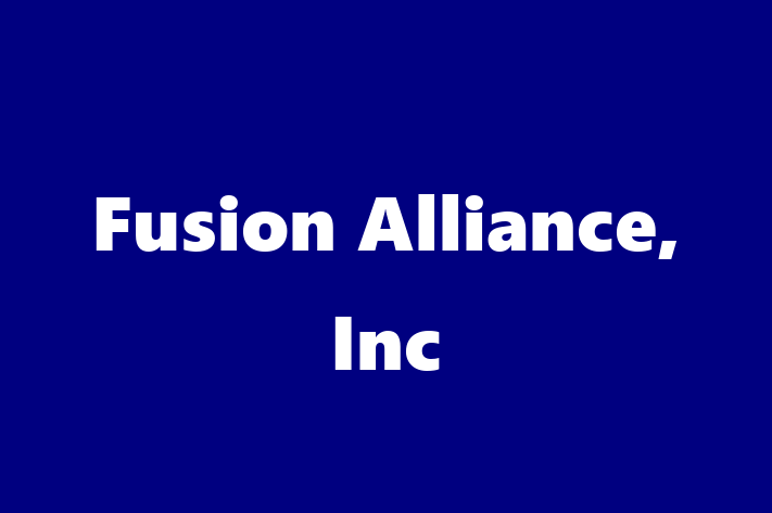 Application Development Company Fusion Alliance Inc