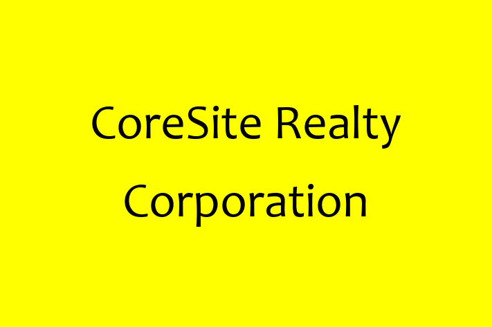 Software Development Company CoreSite Realty Corporation