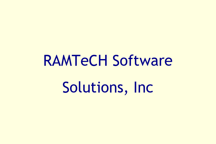 Software House RAMTeCH Software Solutions Inc