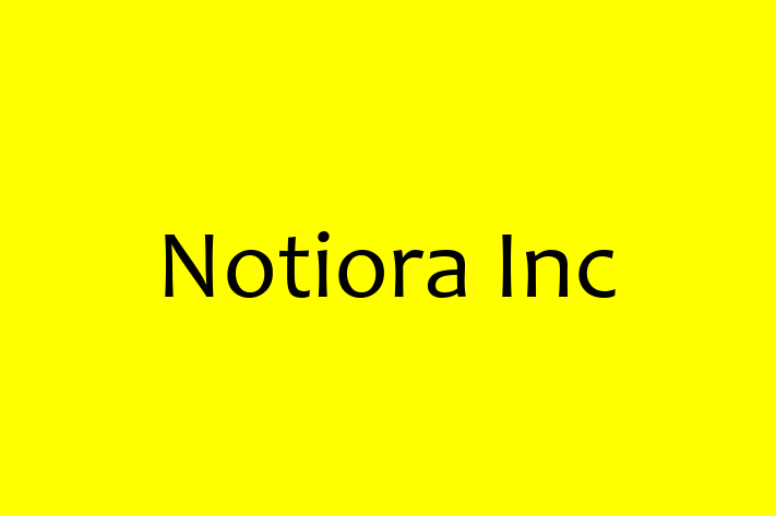 Tech Firm Notiora Inc