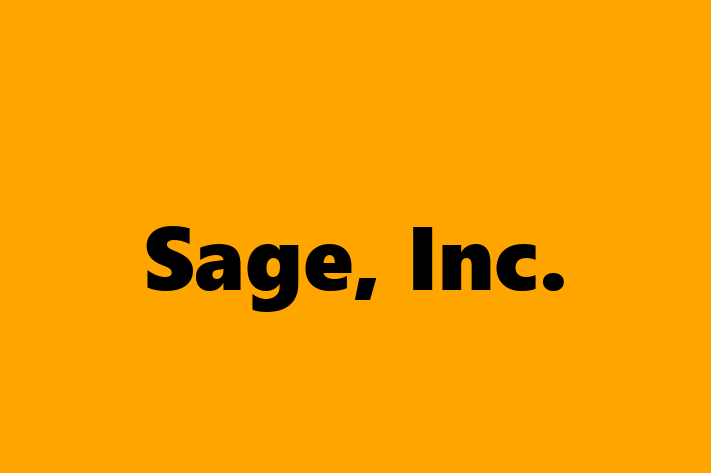 Digital Solutions Provider Sage Inc.