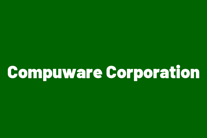 Software House Compuware Corporation