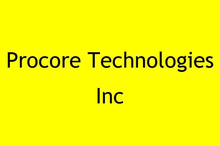 Software Development Company Procore Technologies Inc