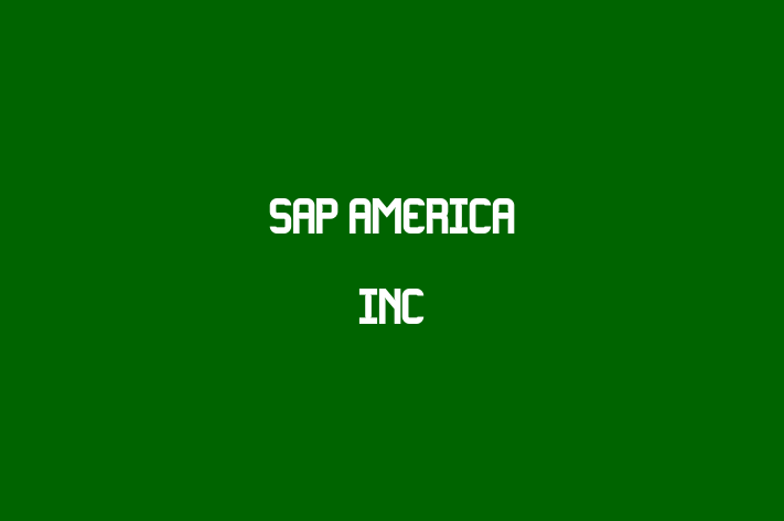 Software Firm SAP America Inc