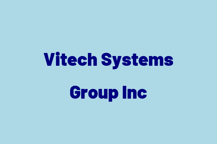 Software Engineering Company Vitech Systems Group Inc