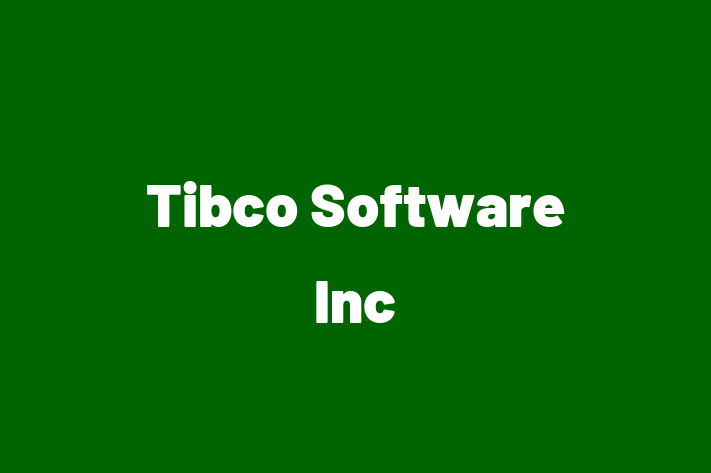 Tech Firm Tibco Software Inc