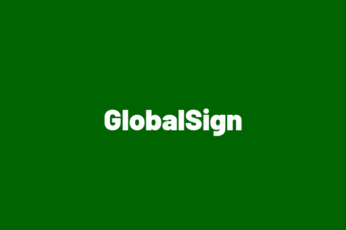 Software Solutions Provider GlobalSign