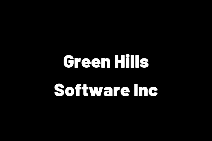 Software Services Company Green Hills Software Inc