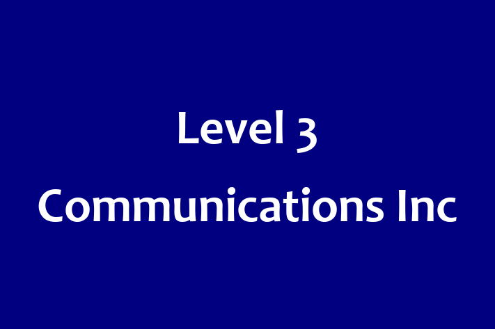 IT Company Level 3 Communications Inc