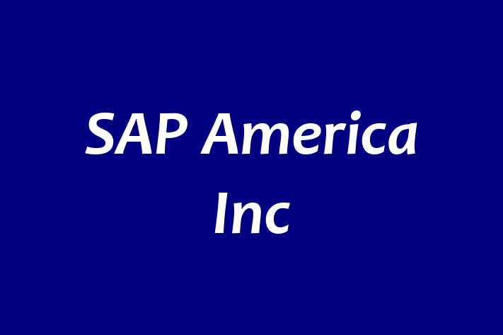 Application Development Company SAP America Inc