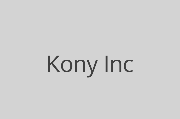 Software Development Firm Kony Inc