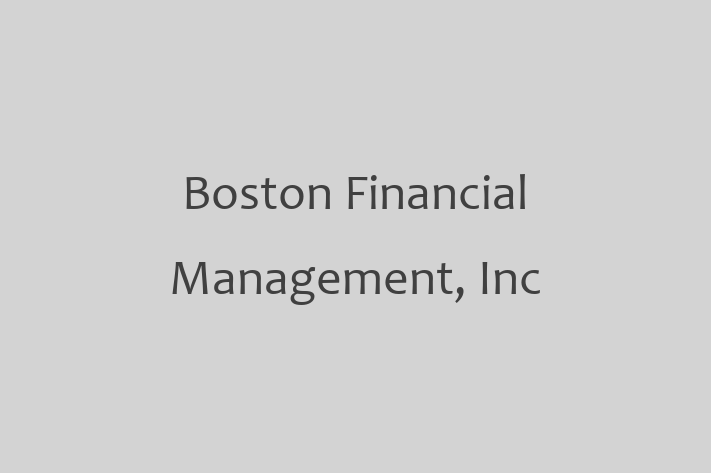 Technology Company Boston Financial Management Inc