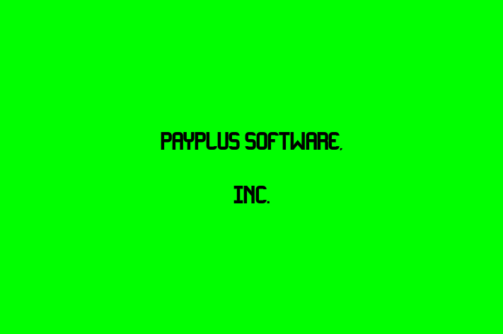 Software Consultancy PayPlus Software Inc.