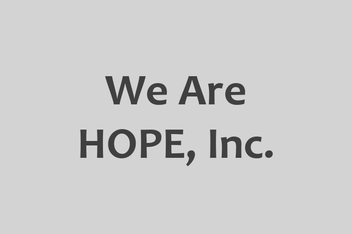 Digital Solutions Provider We Are HOPE Inc.