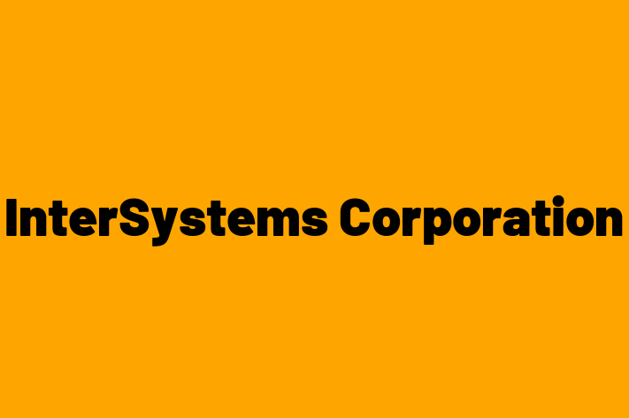 Application Development Company InterSystems Corporation