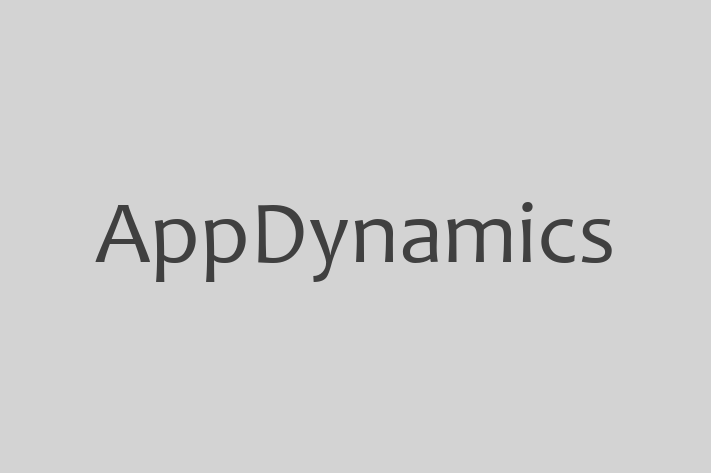 Tech Solutions Company AppDynamics